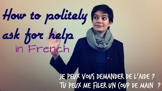 How to Ask for Help in French