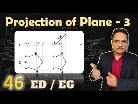 3 Projection of Plane in Engineering Drawing Projection