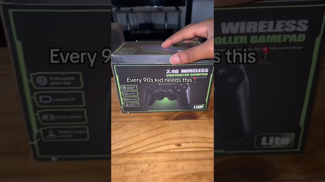 The MOST nostalgic gaming stick ever🥺