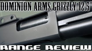 Dominion Arms Grizzly 12.5" Range Review