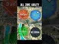 Danger Zone VS Poison Zone VS No Signal Zone VS Blue Zone All Zone Ability Srikantaff