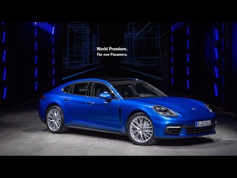 World premiere of the new 2016 Porsche Panamera - Highlights