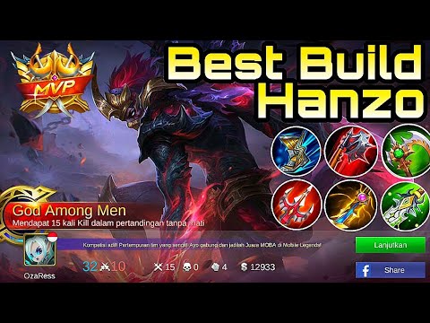 Hanzo Best Build - Mobile Legends Bang Bang