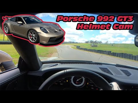Mike Skeen: Porsche 992 GT3 At VIR Helmet Cam