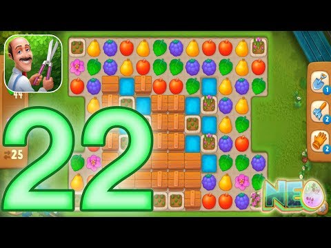 Gardenscapes: Gameplay Walkthrough Part 22 - Level 69 - 71 Complete (iOS, Android)