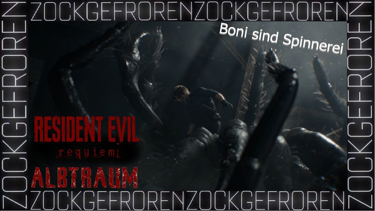 🪓 Resident Evil REQUIEM 💉 ALBTRAUM! [ INSANITY ]  OHNE BONI! - Riesen Spinnerei! #023