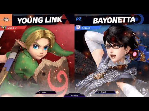 -FrBz Spike City #27 - Winners Semis   alpha (Young Link) vs Snipez (Bayonetta) HYPE SET!!!