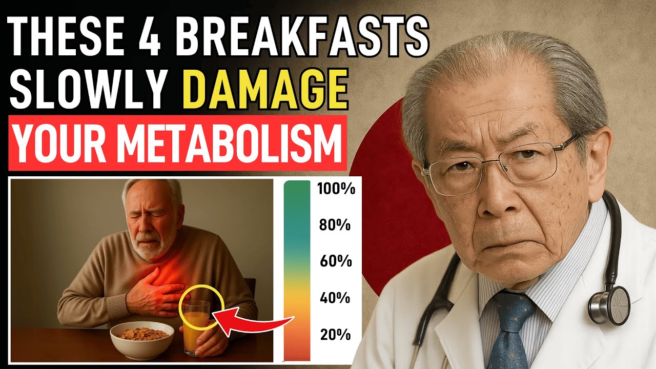 Japan’s Oldest Doctor: These 4 breakfast foods wreck blood sugar after 60 — Eat these 4 instead