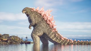 Godzilla Enters a Medieval Village
