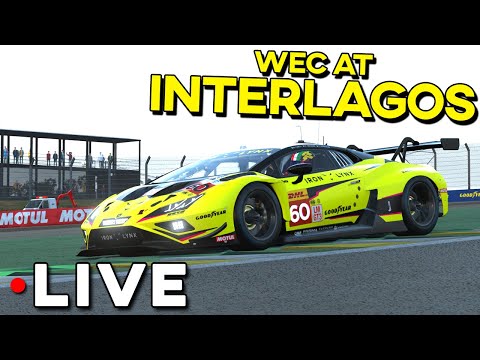 Very Spooky WET Drying Track Interlagos - WEC Championship