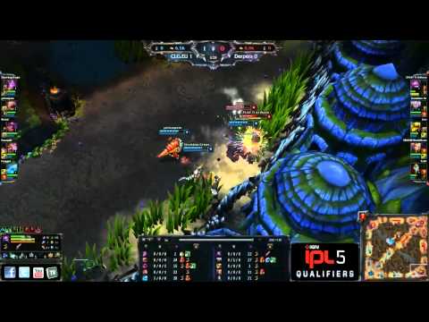 CLG.EU vs Derpers - Game 2 - IPL5 EU Qualifier - League of Legends