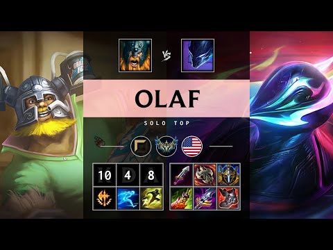 Olaf Top vs Nocturne - NA Challenger Patch 25.16