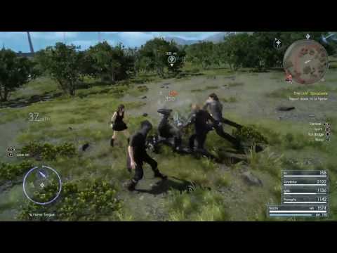 FINAL FANTASY XV - Iris Kicking ass - 12/15/2016