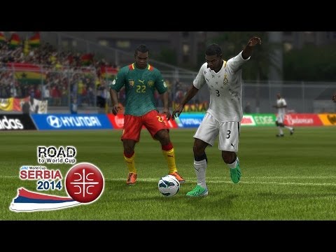 Ghana vs. Cameroon | Road To World Cup Serbia 2014 | FIFA 13