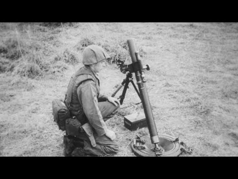 The 81mm M29 Mortar - Original U.S. Army 8mm Training Film from 1962 in 4K HD