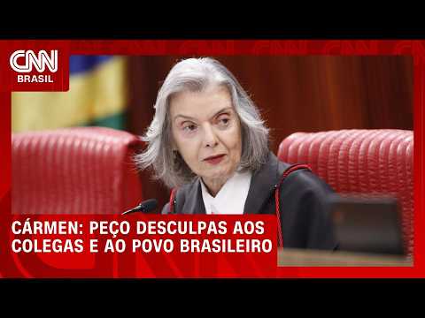 Estou em estado de profunda tristeza, diz Cármen sobre crise no STF | CNN PRIME TIME