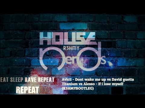Avicii - Wake me up vs David guetta -Titanium vs Alesso - If i lose myself (Jaxxterast bootleg)