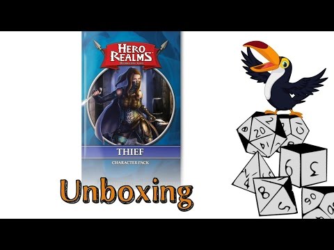 Hero Realms Thief Character Pack Unboxing