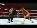 Raw: Kelly Kelly & Eve vs. Maryse & Melina