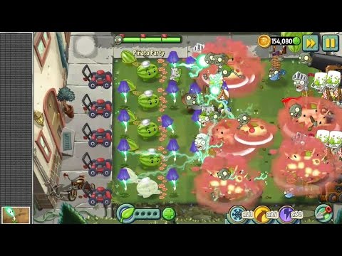 Plants vs. Zombies 2 pinata party 11/29/2016 || pinata party november 29, 2016