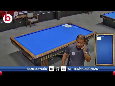 SAMED AYGÜN & ALPTEKİN CANÖZKAN Bilardo Maçı - 2023 U25 FİNAL ETABI-1.TUR