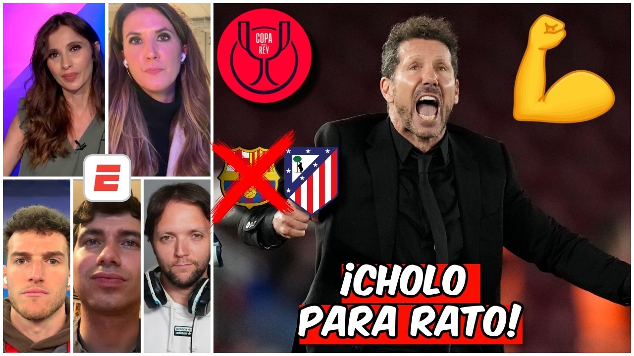 ¡SUFRIMIENTO! ATLÉTICO de MADRID NO dio la ALTURA ante el BARCELONA. Deben MEJORAR | Copa Del Rey