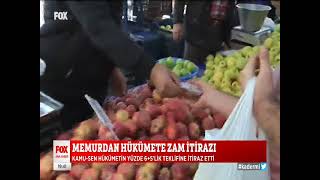 Türkiye Kamu-Sen Kamu Çalışanları İçin Meydanlarda
