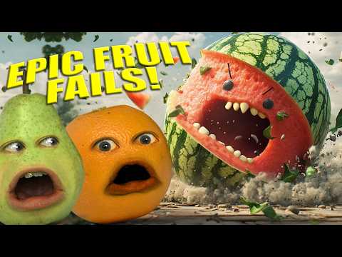 惱人的橙子 - 史詩般的水果失敗！ (Annoying Orange - Epic Fruit Fails!)