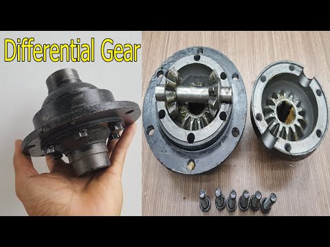 Differential Gear (Unboxing-Project diy car)