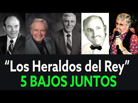 HISTÓRICO - 5 Bajos de Los HERALDOS del REY Juntos