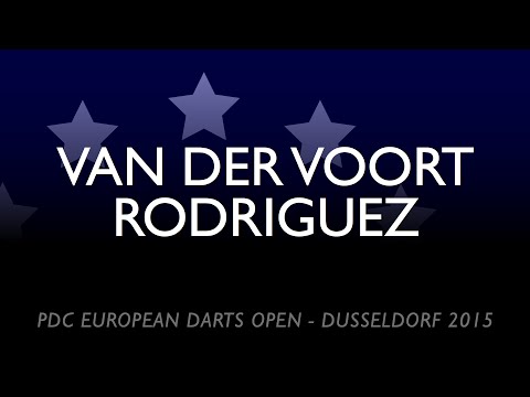 PDC European Tour: Düsseldorf | Rodriguez vs van der Voort | 2nd round