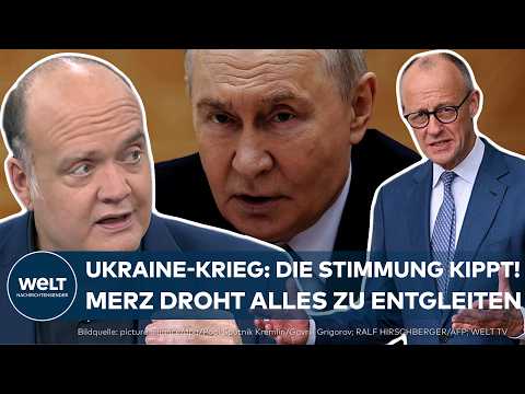 UKRAINE KRIEG: Die Stimmung in Deutschland kippt! Donald Trump bringt Friedrich Merz in Bedrängnis