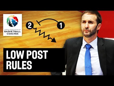 Low post rules - Sito Alonso - Basketball Fundamentals