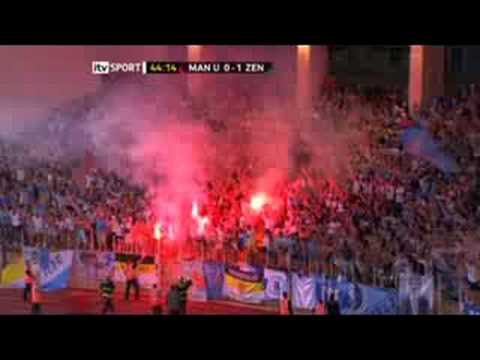 29/08/08 - UEFA Super Cup - Man Utd vs. Zenit - Goal 1