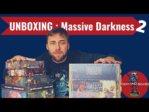 Massive Darkness 2 Unboxing