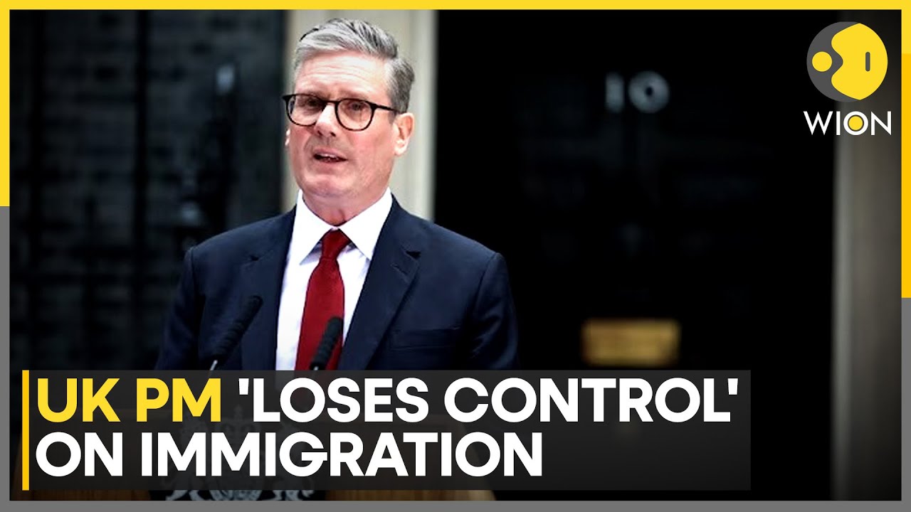 UK PM Keir Starmer 'Loses Control Of Border', Record Surge In Small Boat Migrants | WION