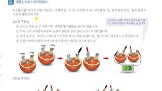 [초등과학 6-2 무료강의] 5. 에너지와 생활 0차시 과일 전지 만들기