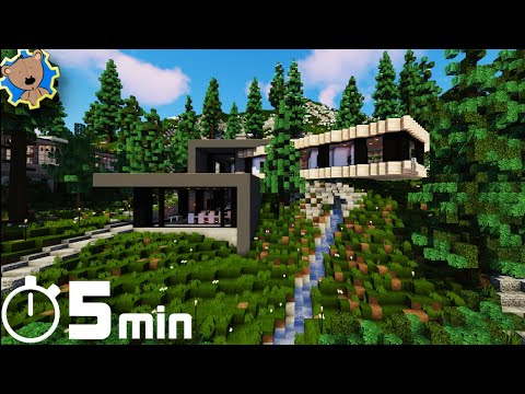 Minecraft Showcase Stunning Modern House - World of Keralis