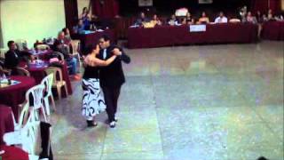 Luis y Bettina, 1er Lugar 6ta Gran Noche de Ronda La Mariposa - Categoría Tango Salón 07 - 06 - 2013