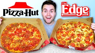 Pizza Hut's NEW The Edge Pizza REVIEW! All 4 Flavors!