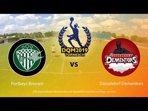DQM 2019 - Tag 2 - G7 - Düsseldorf Dementors vs. Portkeys Bremen