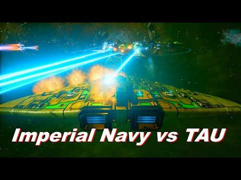 Imperial Navy vs TAU! Rank 182, Heroic Difficulty, 1500 Points - Battlefleet Gothic Armada