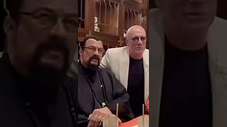 Steven Seagal and Jean-Claude Van Damme