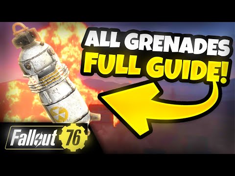 All GRENADES Guide + Nuka Grenade Mass Crafting Guide - Fallout 76