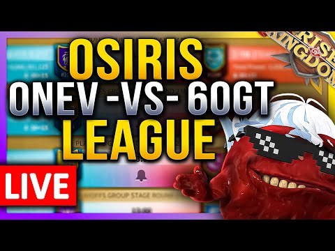 OneV -vs- 60GT: Osiris League 🏆LIVE! 🔴 GRAND FINALS 13UTC (Round3)