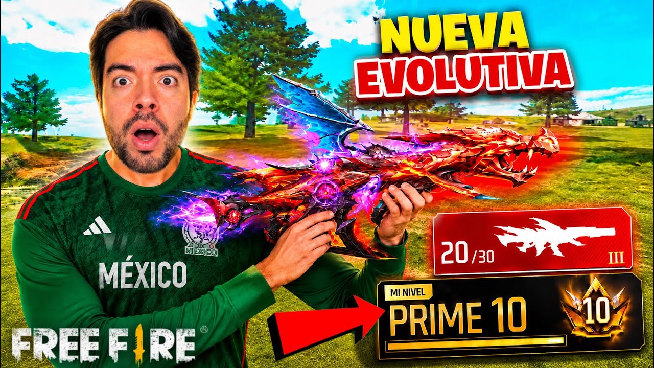 PRIME 10?😱 NUEVA EVOLUTIVA LEGENDARIA!!🔥HABILIDADES ROTAS!! NUEVA ACTUALIZACION EN FREE FIRE!
