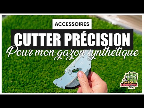 Vidéo bande de jonction gazon synthétique : coupe, collage, marouflage