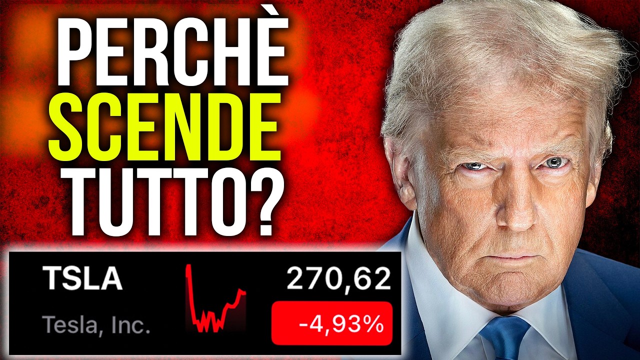 Tesla -33% da inizio anno, Nasdaq -6%: i MERCATI SCENDONO ancora!