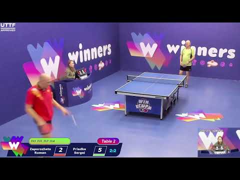 WINners CUP table 2  09.11 Zaporozhets Roman - Priadko Sergei  15:15