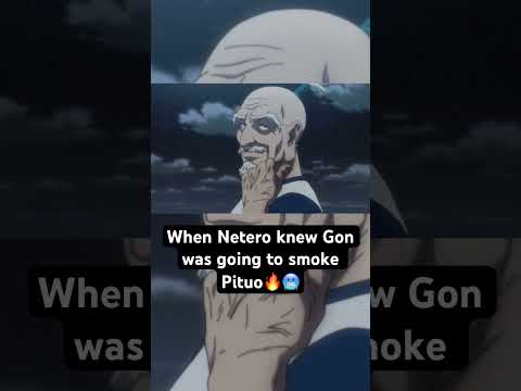 Gon was on BT #hunterxhunter #gonfreecss #netero #anime #animeedit #animelover
